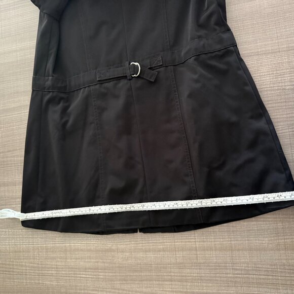 Esprit - Black Hooded Coat with Zipper - Size L - Picture 16 of 16